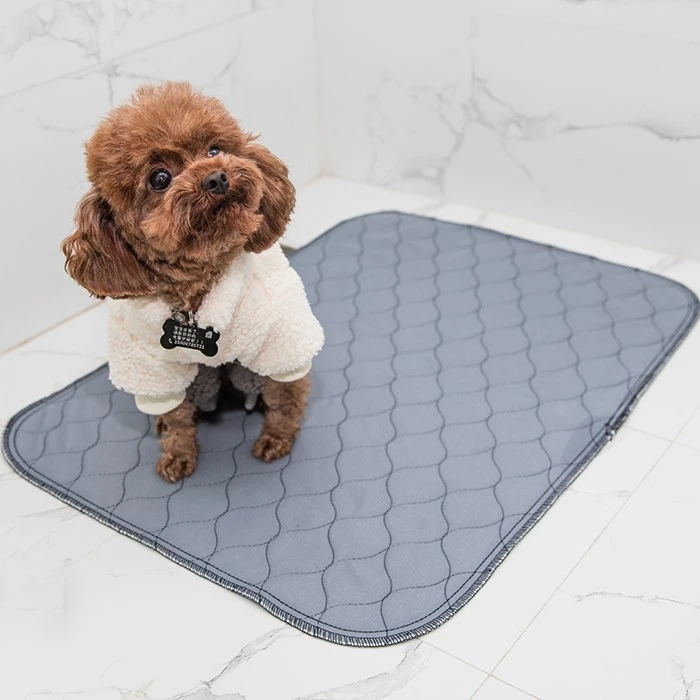 Full Custom Reusable Puppy Training Pad Waterproof Pet Pee Pad For Dogs factory
